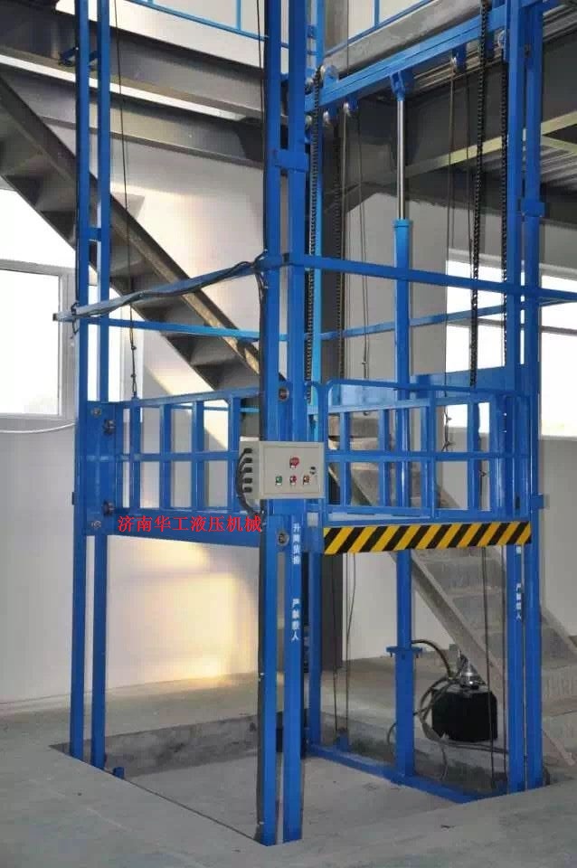 升降货梯价格品牌厂家生产订制导轨式升降机